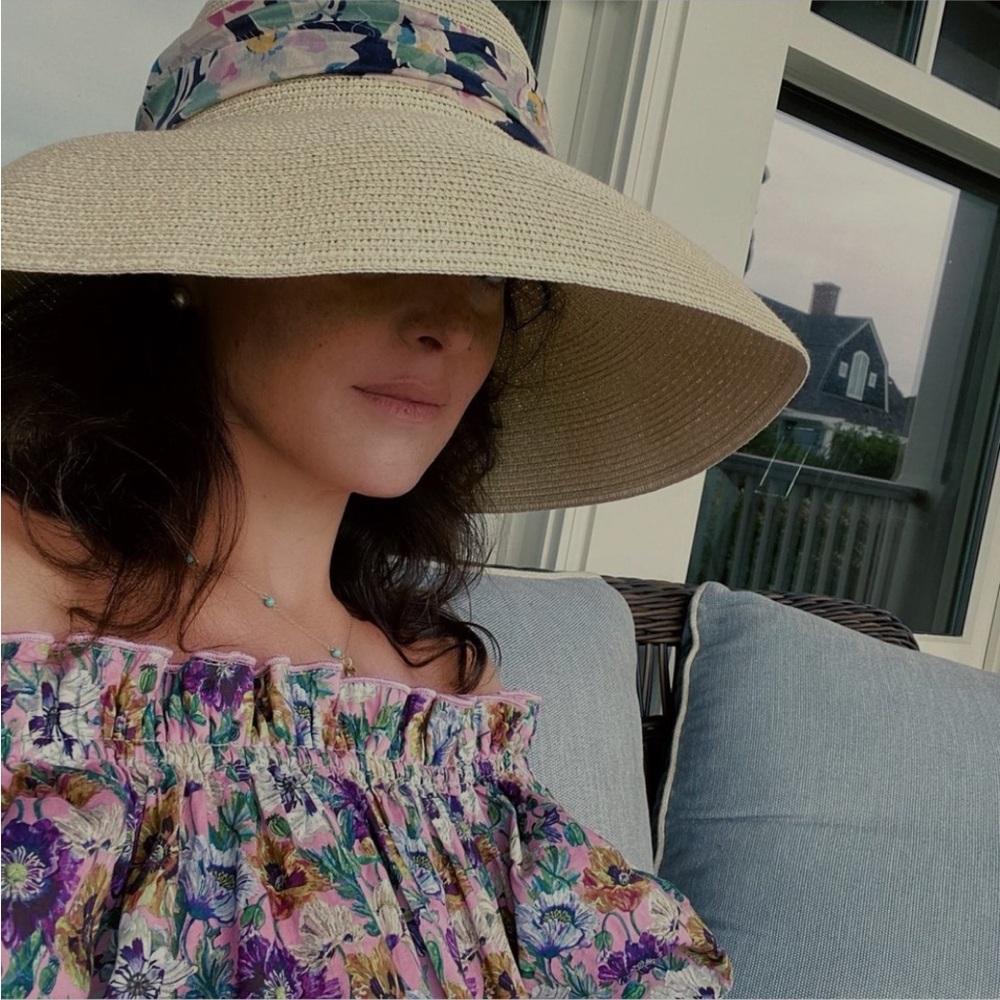 Casey Marks Grace Dress - Size Small S, Pink and Purple Floral